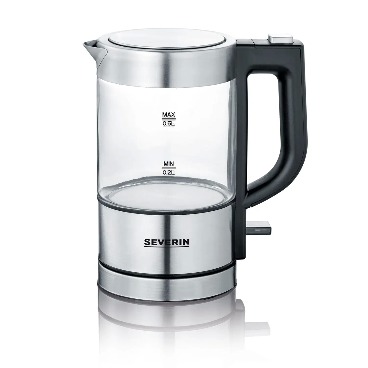 Severin WK3472 Glazen mini-Waterkoker