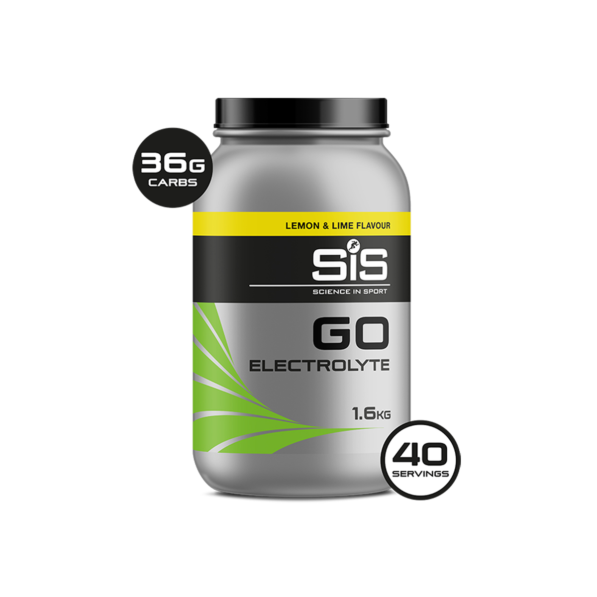 SiS GO Electrolyte Pot poeder citroen/limoen 1.6 kg