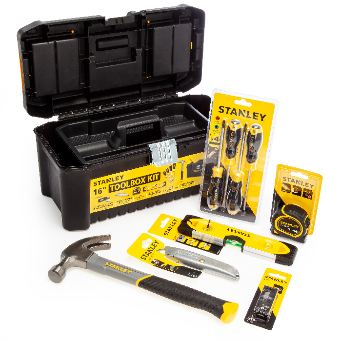 Stanley Gereedschapskist gevuld Essential met inhoud 36 tools