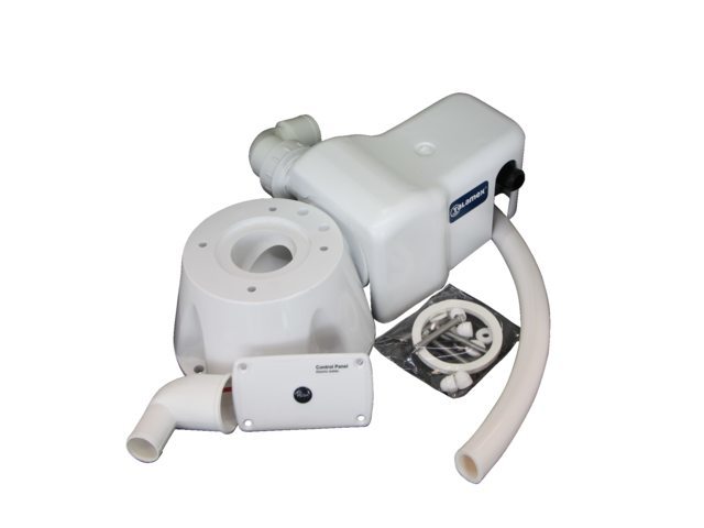 Talamex Ombouwset elektrisch toilet 24 Volt