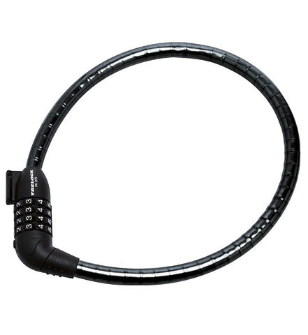 Trelock PK 205/75/15 combi panserkabelslot met cijferslot, 15 mm dik, 75 cm lang