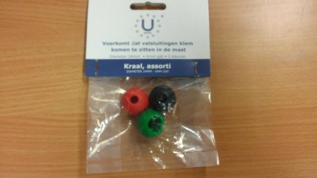 U-Rope Kraal 24 mm zakje met 3 stuks