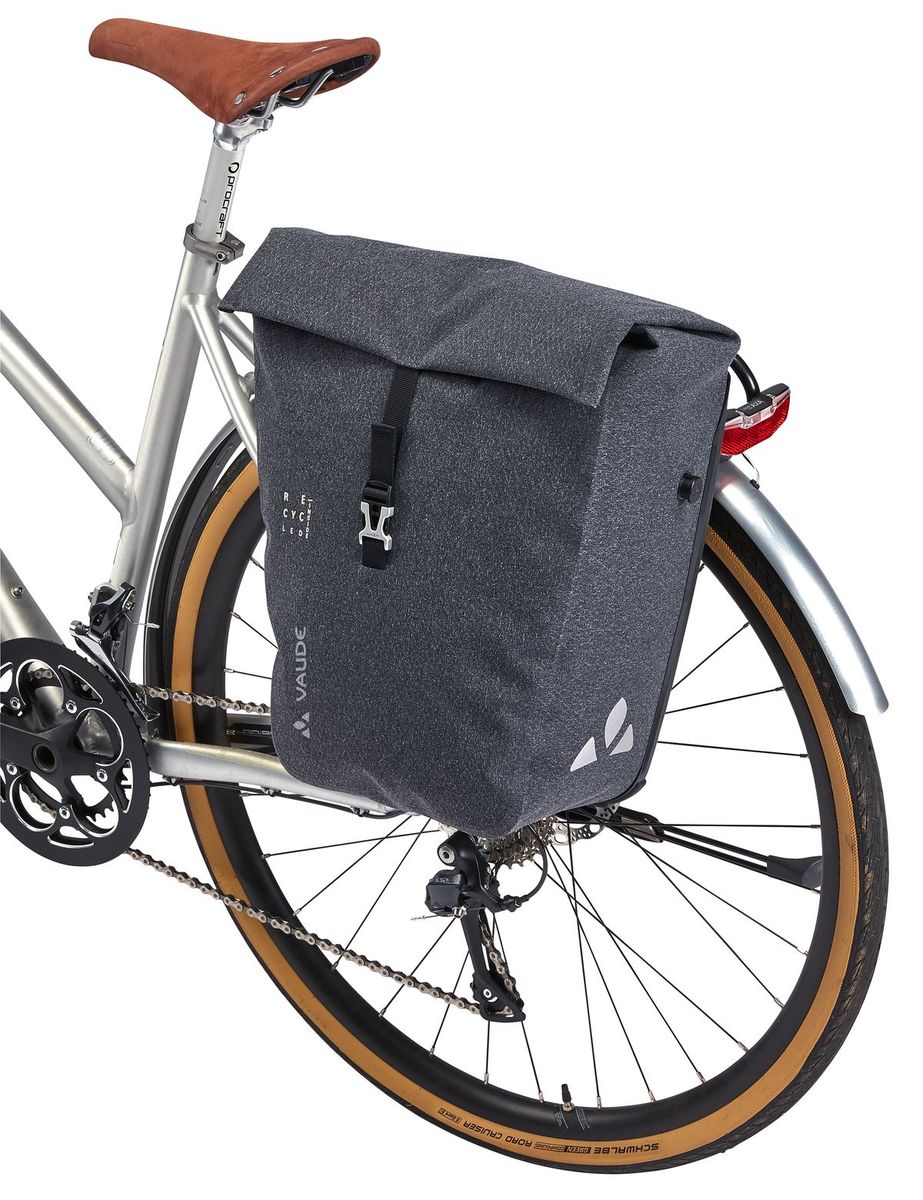 Vaude ReCycle Pro Single enkele fietstas zwart