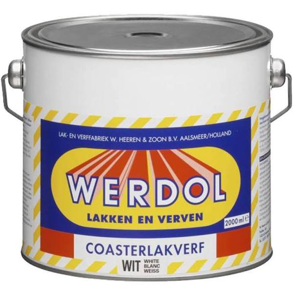 Werdol Coasterlak hoogglans aflak 2 l