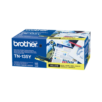 Brother TN-135Y voor max. 4000 pag.
