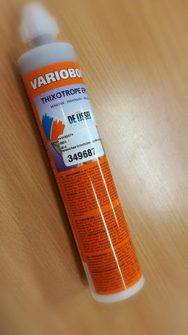 De IJssel Variobond Koker Druipvrije Epoxy-Lijm Set in kitkoker