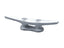 Trem Klamp 80 mm wit