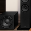 Bowers & Wilkins ASW608 zwart Actieve Subwoofer met 20cm Kevlar cone woofer