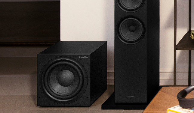 Bowers & Wilkins ASW608 zwart