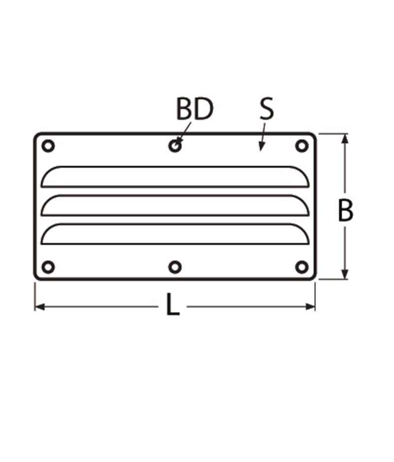 Marinetech Ventilatierooster