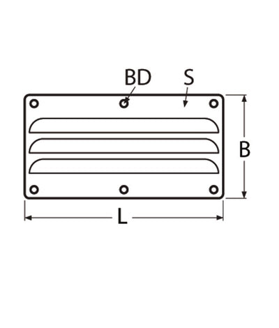 Marinetech Ventilatierooster