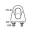 Marinetech Staaldraadklem 3mm (2 stuks)