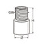 Marinetech Antenne-adaptor 3/4"