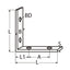 Marinetech Hoek Gepolijst 46x13 mm