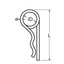 Marinetech Veerborgring 2,25x54 mm per stuk DIN 11024