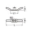 Marinetech Vlagkikker 50 x 10 mm