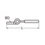 Marinetech Deurstopper 70 mm
