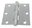Marinetech Scharnier 75x75 mm afmetingen l x b x dikte: 75x75x2mm zware uitvoering