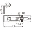 Marinetech Overvalscharnier 80x28mm
