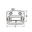 Marinetech Kistgreep 100x80 mm (DIN3136)