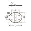 Marinetech Scharnier (ovaal)