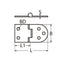 Marinetech Scharnier gegoten