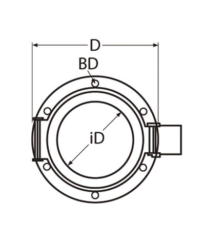 Marinetech Patrijspoort 150mm