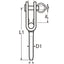 Marinetech Walstoggle 5mm x 104mm