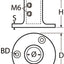 Marinetech Scepterpot 90° 22x63,5mm