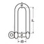 Marinetech D-Sluiting Lang 10mm BL:4.900kg