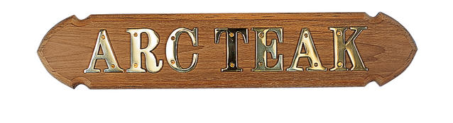 ARC Letter "S" 8 cm voorgeboord
