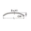 Marinetech Handgreep L=610 mm