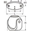 Marinetech Deurklem Magnetische 34x34 mm