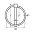 Marinetech Klappen met Ring 6,0mm