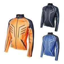 Shimano Windflex jacket printed fiets windjack oranje heren