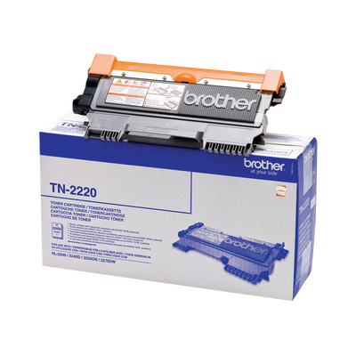 Brother TN-2220 Toner High Yield extra inhoud HL2240 2250 2270 (max 2600 pag.)