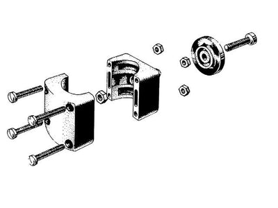 Talamex Railing Connector 30mm "swivel", voor fenderkorf