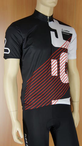 Loffler Race Light promo fietsshirt korte mouwen zwart heren