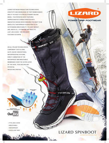 Lizard Spin Boots 38