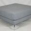 Jones Capri hocker 90x90 met verchroomde poten
