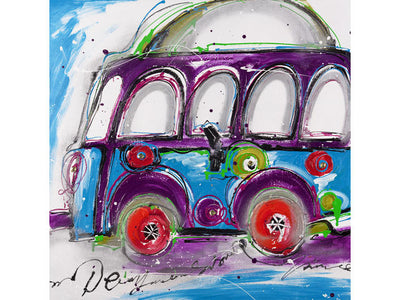 Ter Halle MTHWD54 flower power T1 Volkswagenbus