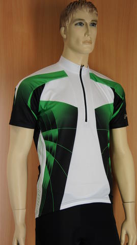 Loffler Pro Race light fietsshirt korte mouwen wit heren