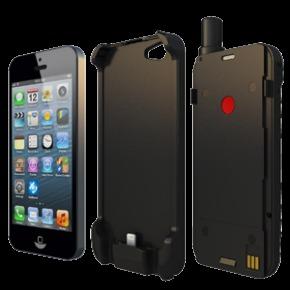 Thuraya SatSleeve Voice satelliet telefoon voor de iPhone met dock voor de iPhone 4/4S