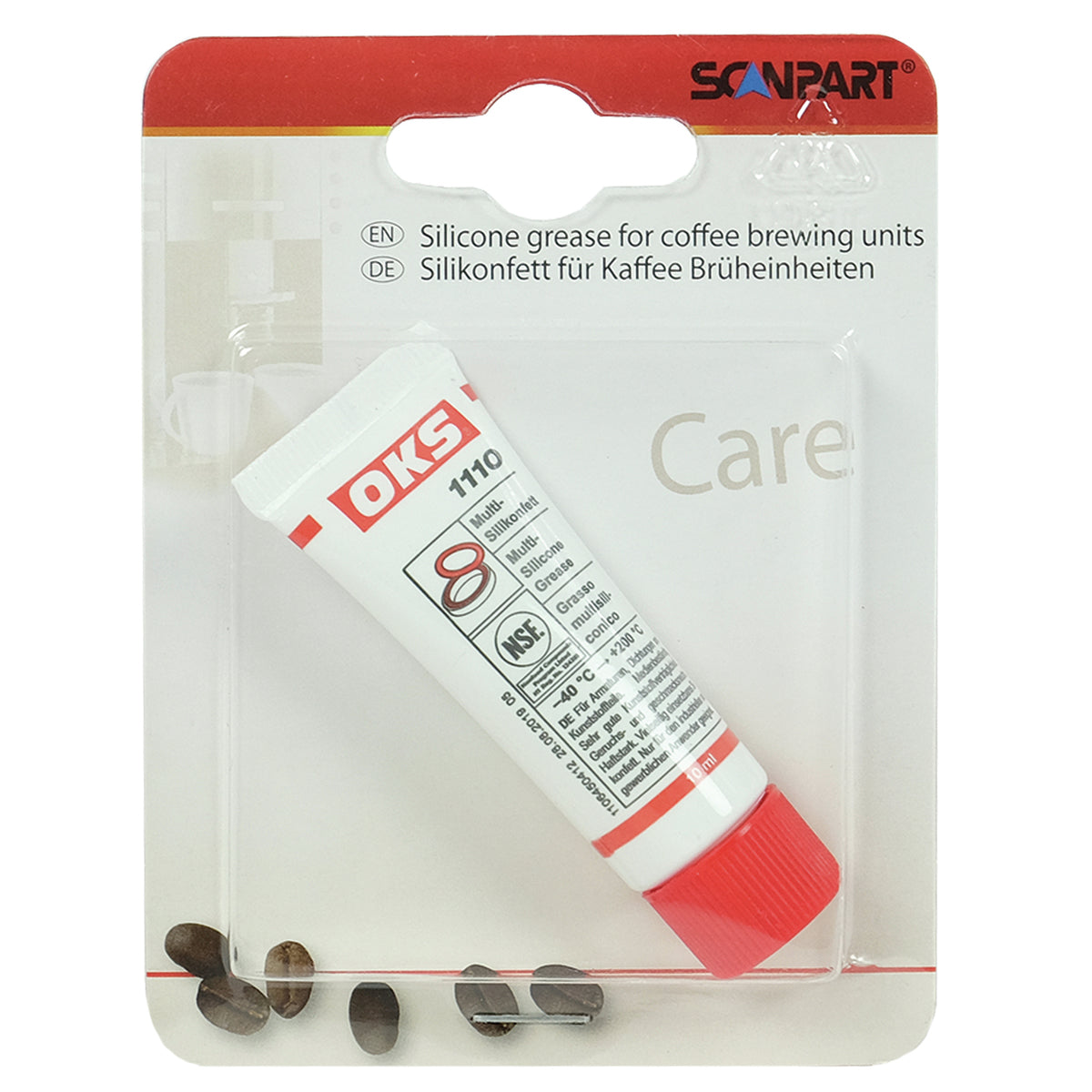Scanpart Siliconenvet koffie 10 Gram in een tube