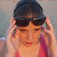 Tiara Sunglasses Sportline Sportbril zonnebril en diadeem ineen