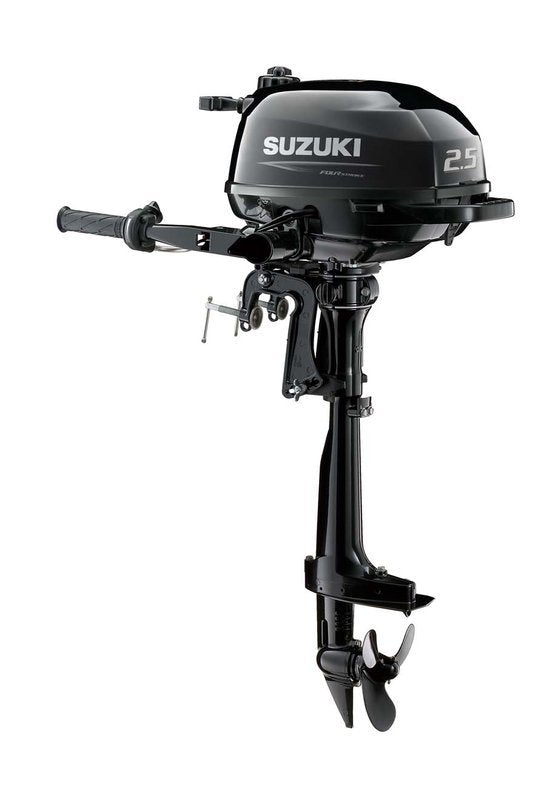 Suzuki DF2.5L buitenboordmotor inclusief 100 euro "Suzuki Summerfun" voordeel