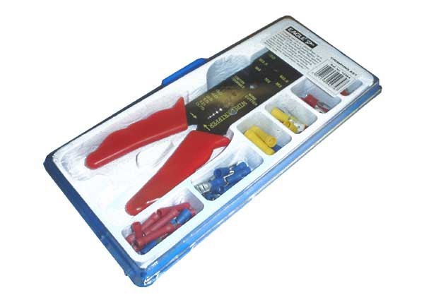 ASA 638 kabelschoen met tang klemkabelschoen assorti 60x kabelschoen met tang