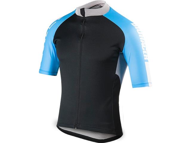 Bioracer Sprinter fietsshirt korte mouwen blauw heren