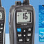 Icom IC-M25EURO B handmarifoon met ATIS VDES-gereed zwart/blauw
