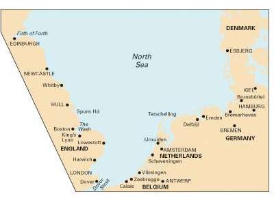 Imray C70 Southern North Sea Passage Chart
